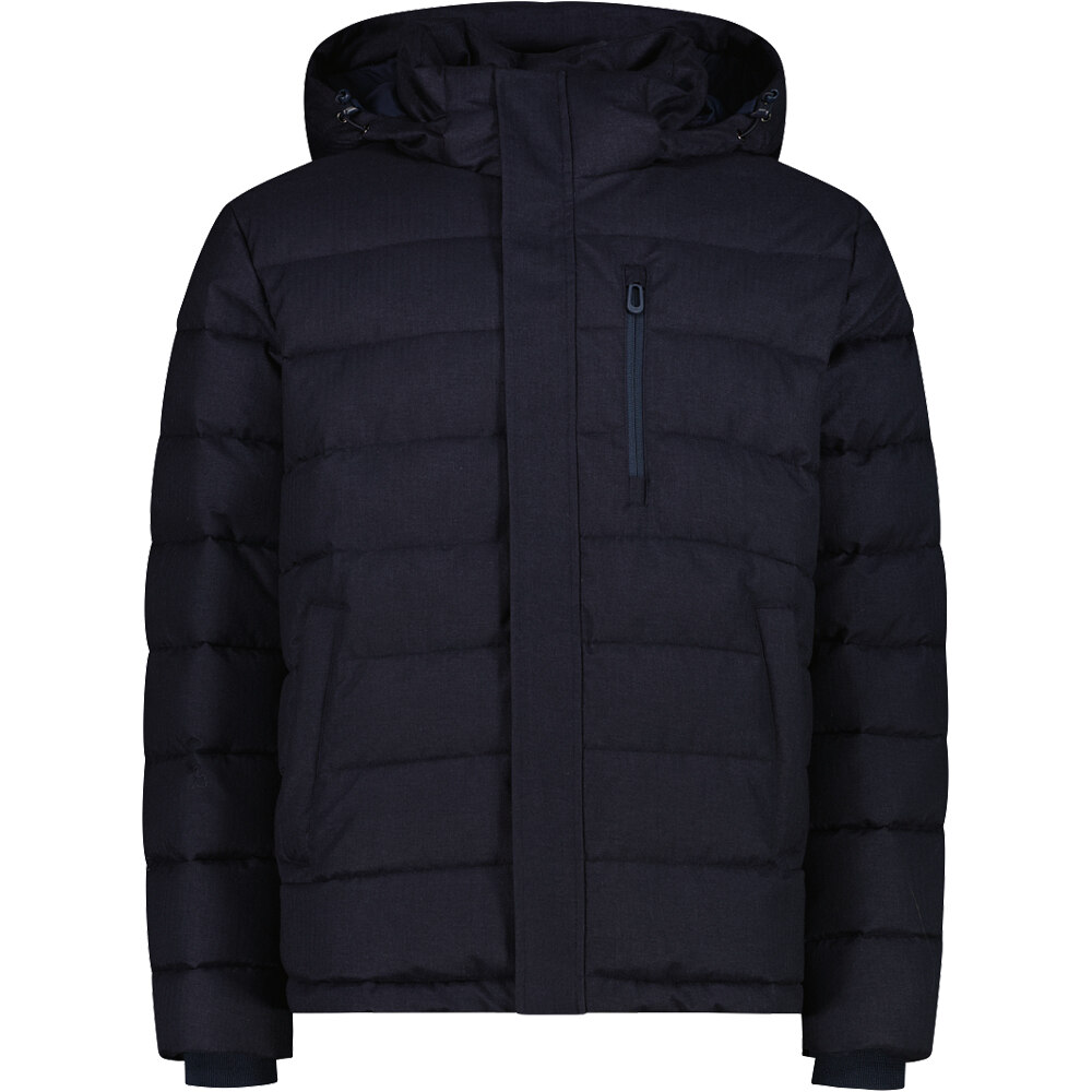 Man jacket zip hood chaqueta outdoor hombre Marino (52)