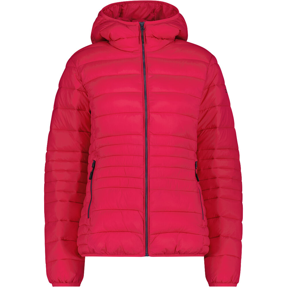 Woman jacket fix hood chaqueta outdoor mujer Granate (36)