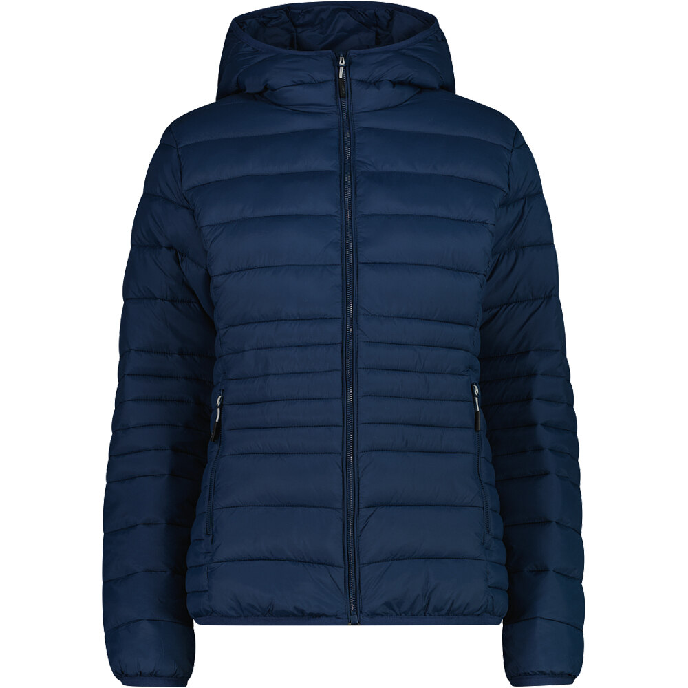 Woman jacket fix hood chaqueta outdoor mujer Azul (36)