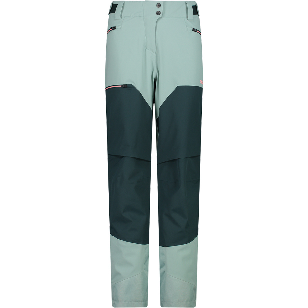 Woman pant pantalón impermeable mujer Verde (44)