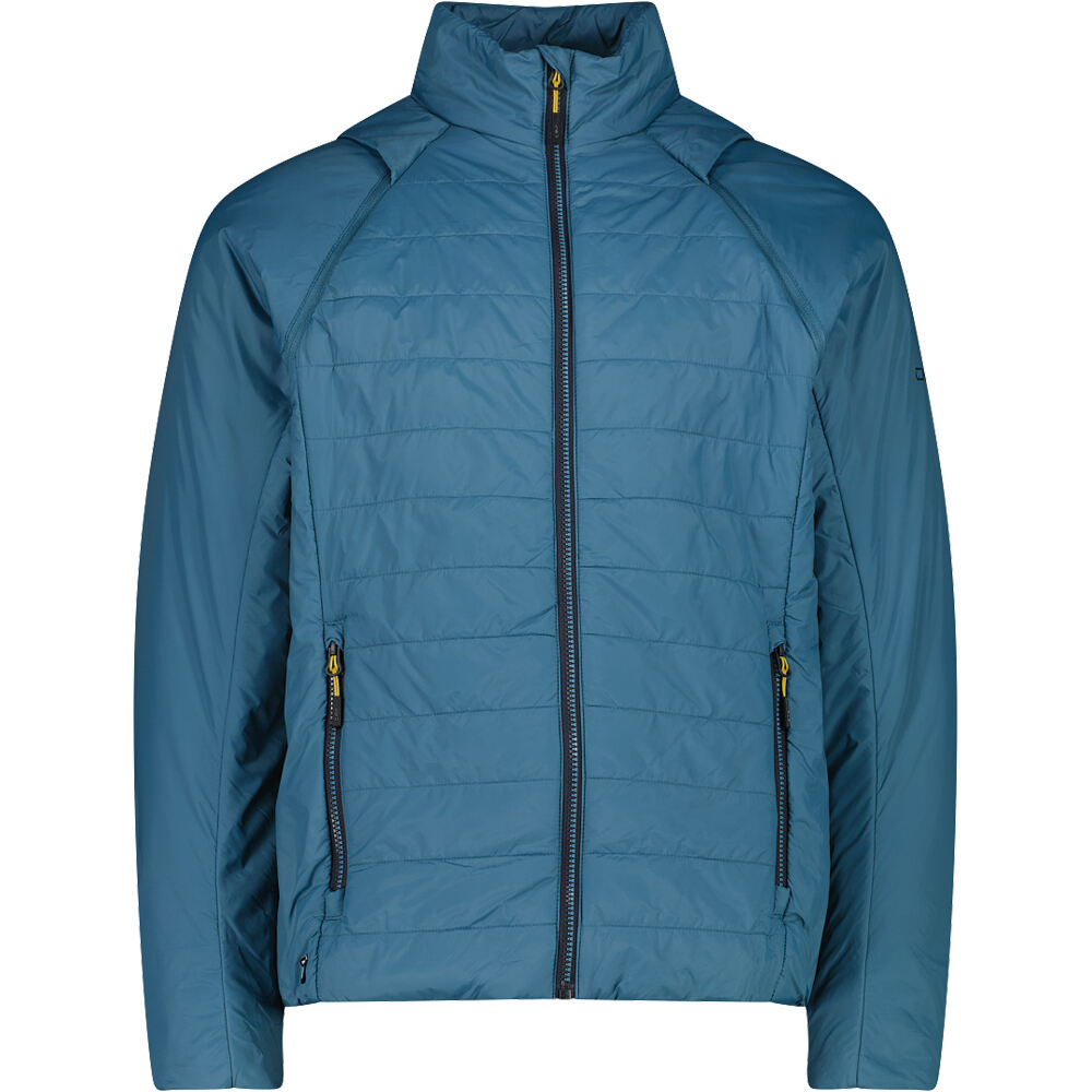 Man jacket with detachable sleeves chaqueta outdoor hombre Verde (52)
