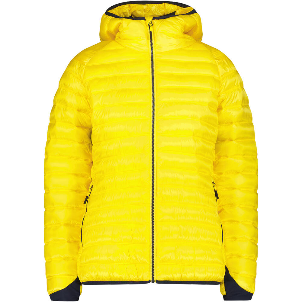Woman jacket fix hood chaqueta outdoor mujer Amarillo (36)