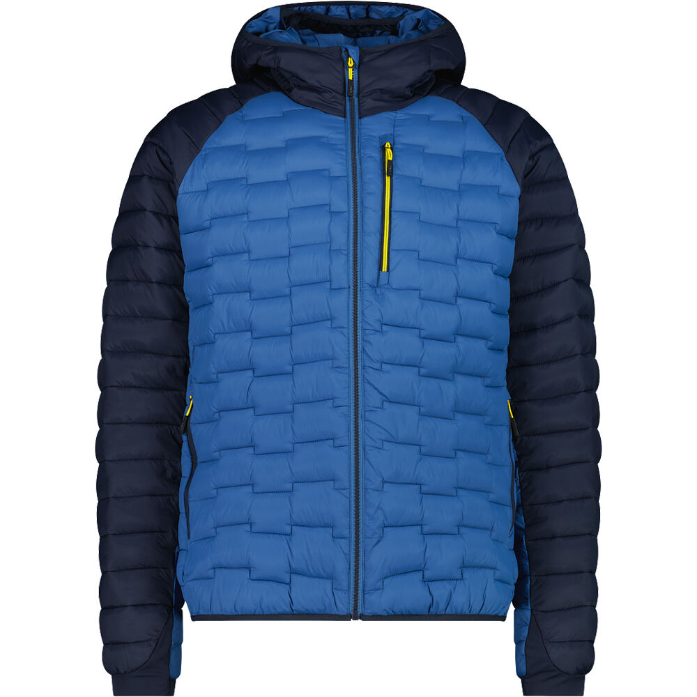 Man jacket fix hood chaqueta outdoor hombre Azul (46)