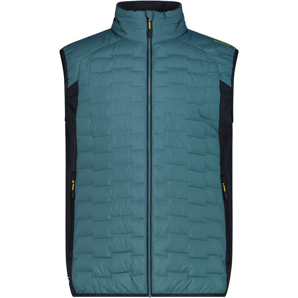 Man vest hybrid chaleco outdoor hombre Verde (54)