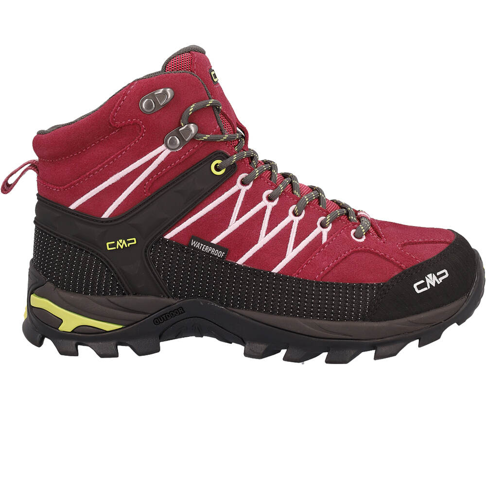 Rigel mid waterproof bota trekking mujer Rosa (40)
