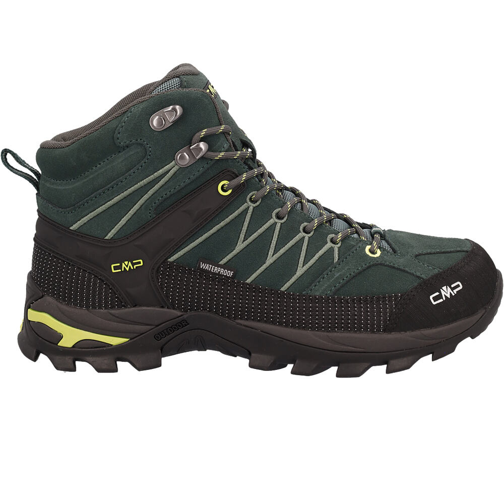 Rigel mid waterproof bota trekking hombre Verde (43)