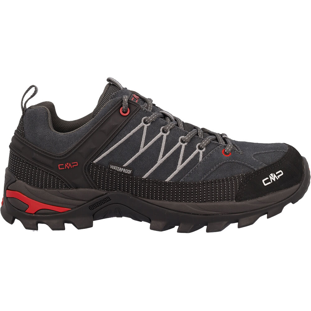 Rigel low waterproof zapatilla trekking hombre Gris (43)
