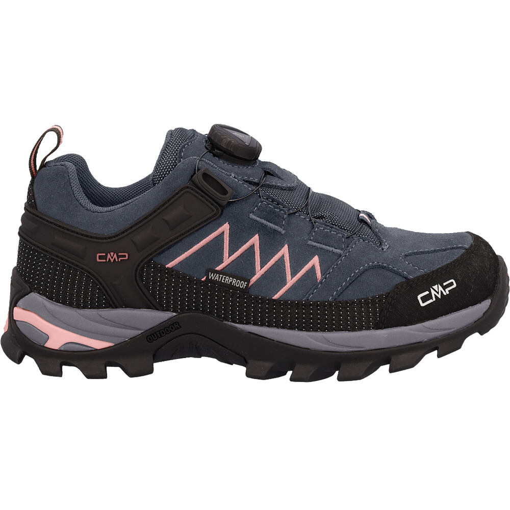 Rigel low waterproof zapatilla trekking mujer Gris (38)