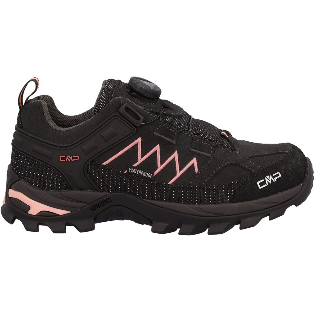 Rigel low waterproof zapatilla trekking mujer Gris (37)