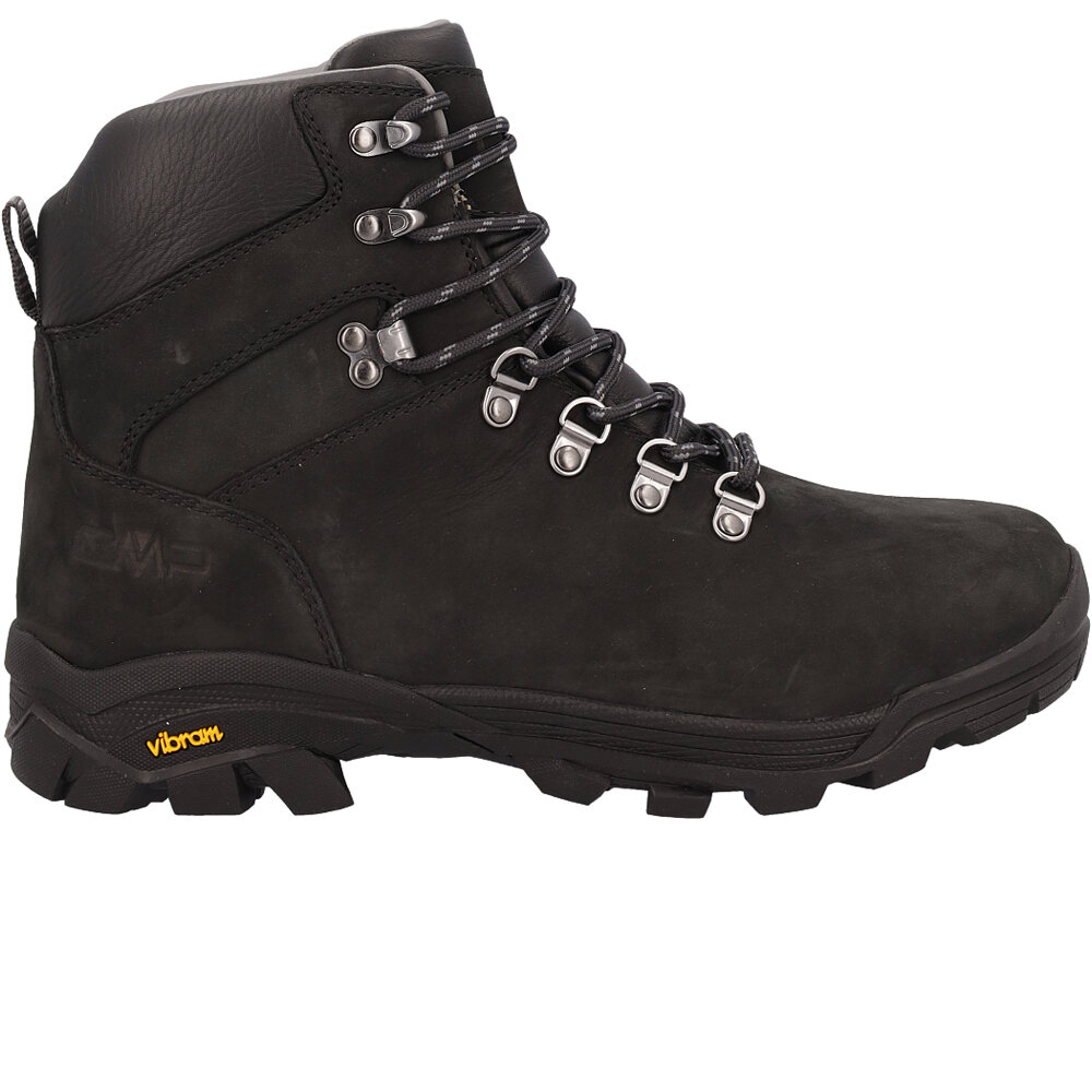 Bharat mid bota trekking hombre Gris (46)
