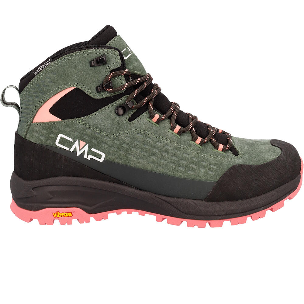 Vertyx mid waterproof bota trekking mujer Verde (37)