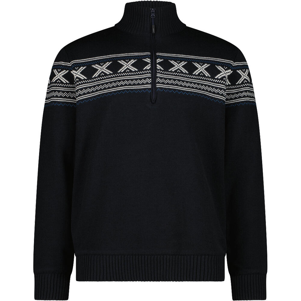 Man sweat knitted waterproof jersey esquí hombre
