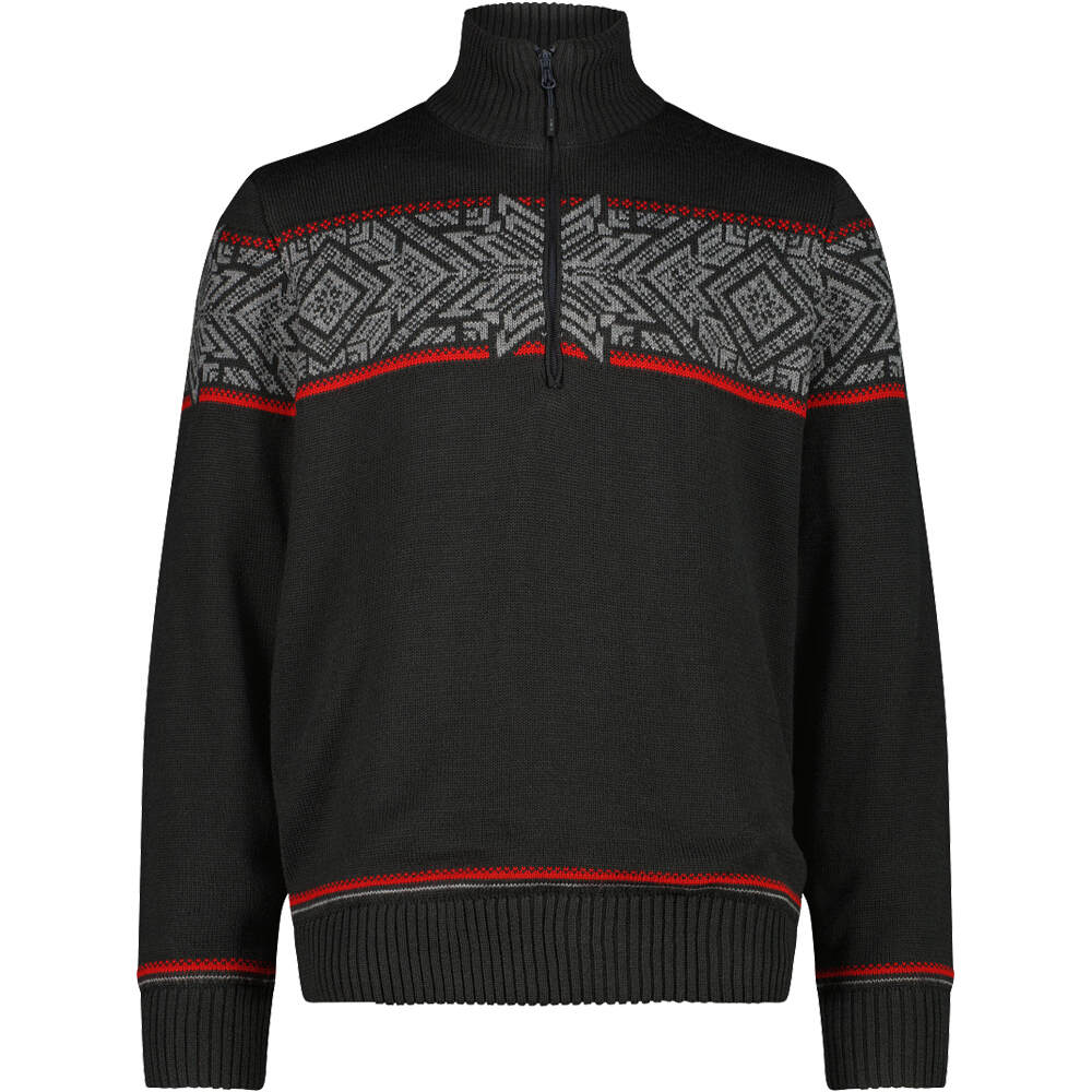 Cmp man sweat knitted waterproof jersey esquí hombre