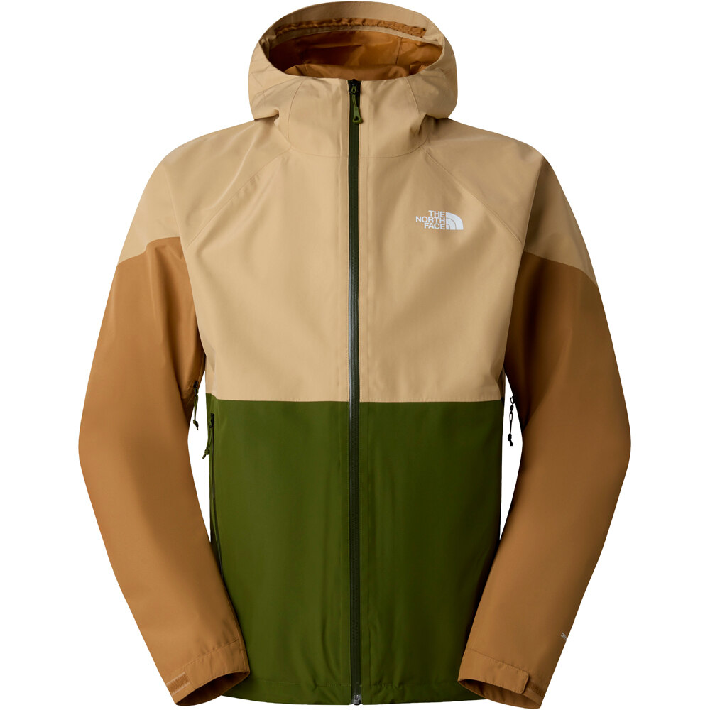 Lightning chaqueta impermeable hombre Marron (L)
