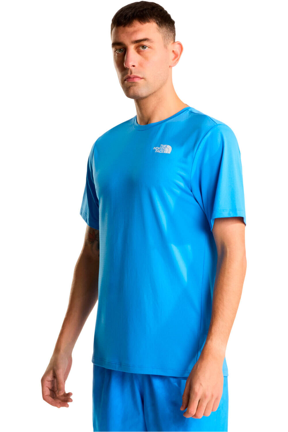 Camiseta montaña manga corta hombre Marino (L)