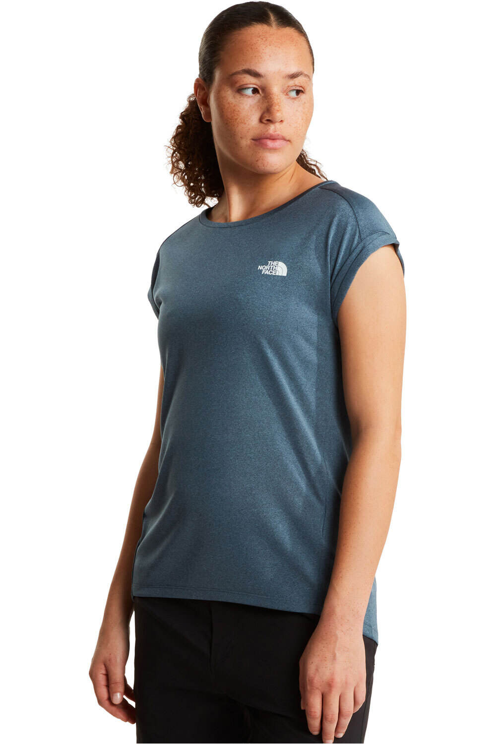 Tanken camiseta montaña manga corta mujer Gris (XL)