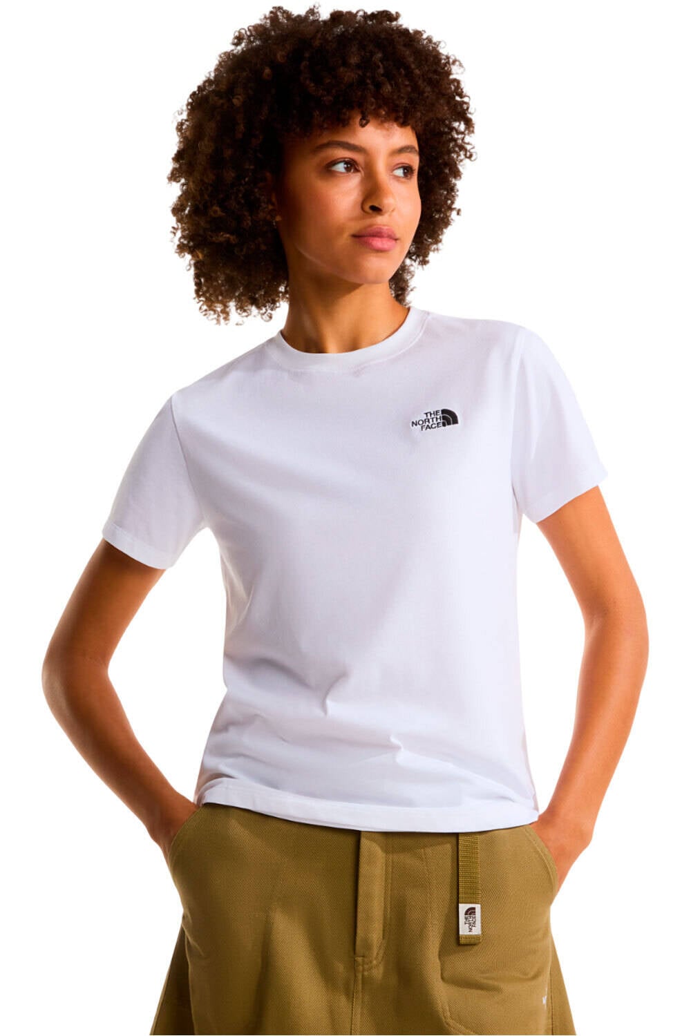 Evolution simple dome camiseta montaña manga corta mujer Blanco (XS)