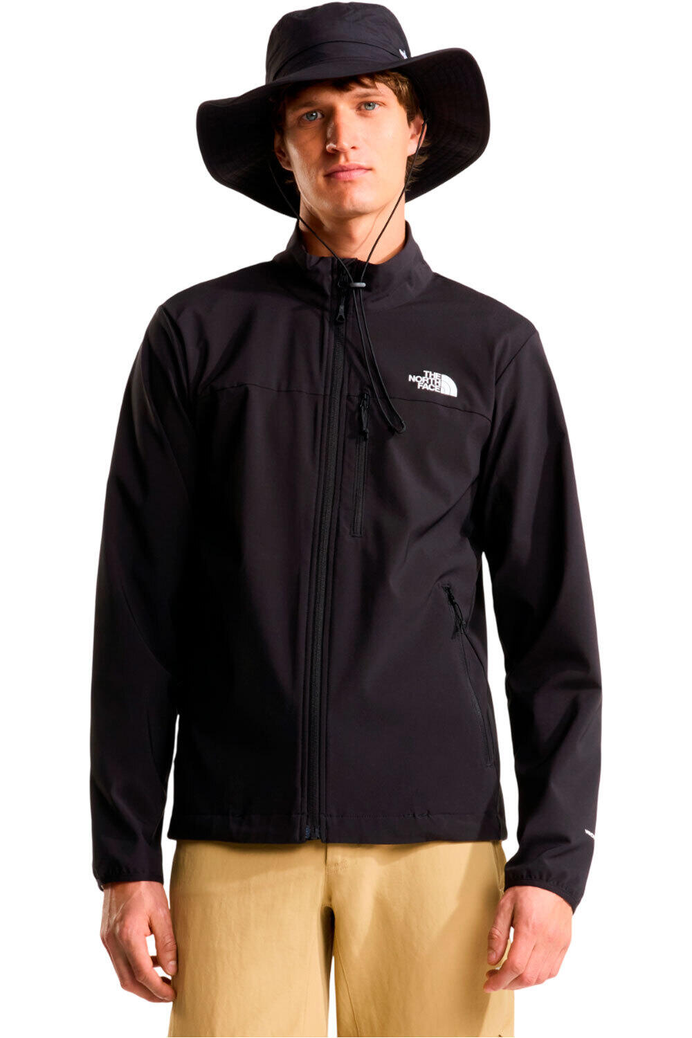 Nimlbe 2 chaqueta softshell hombre Negro (XL)