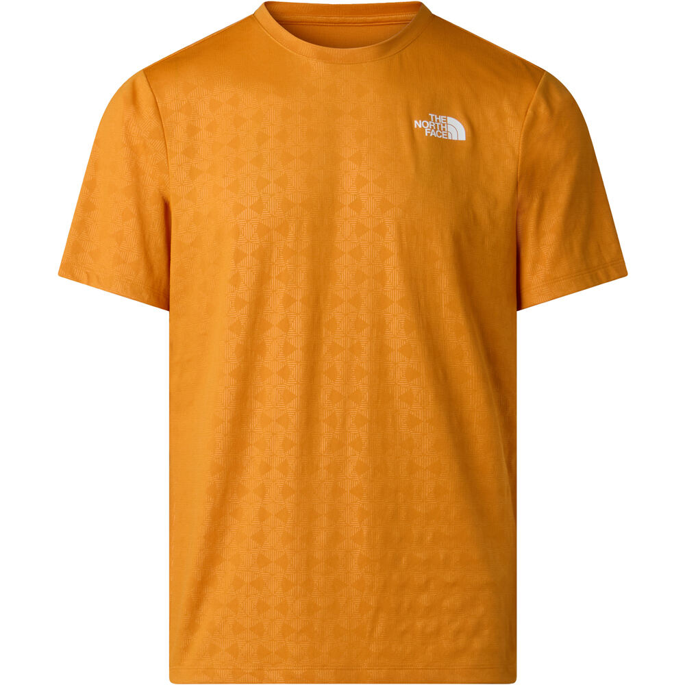The North Face 24/7 pentadome embossed reg camiseta montaña manga corta hombre