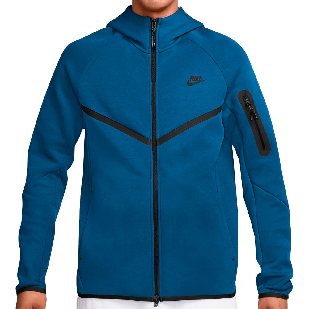 Tech windrunner sudadera hombre Azul (L)