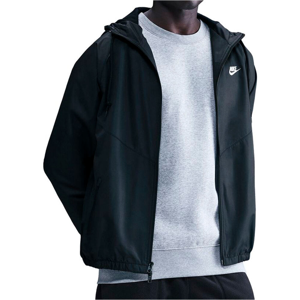 Windrunner chaquetas hombre Negro (M)
