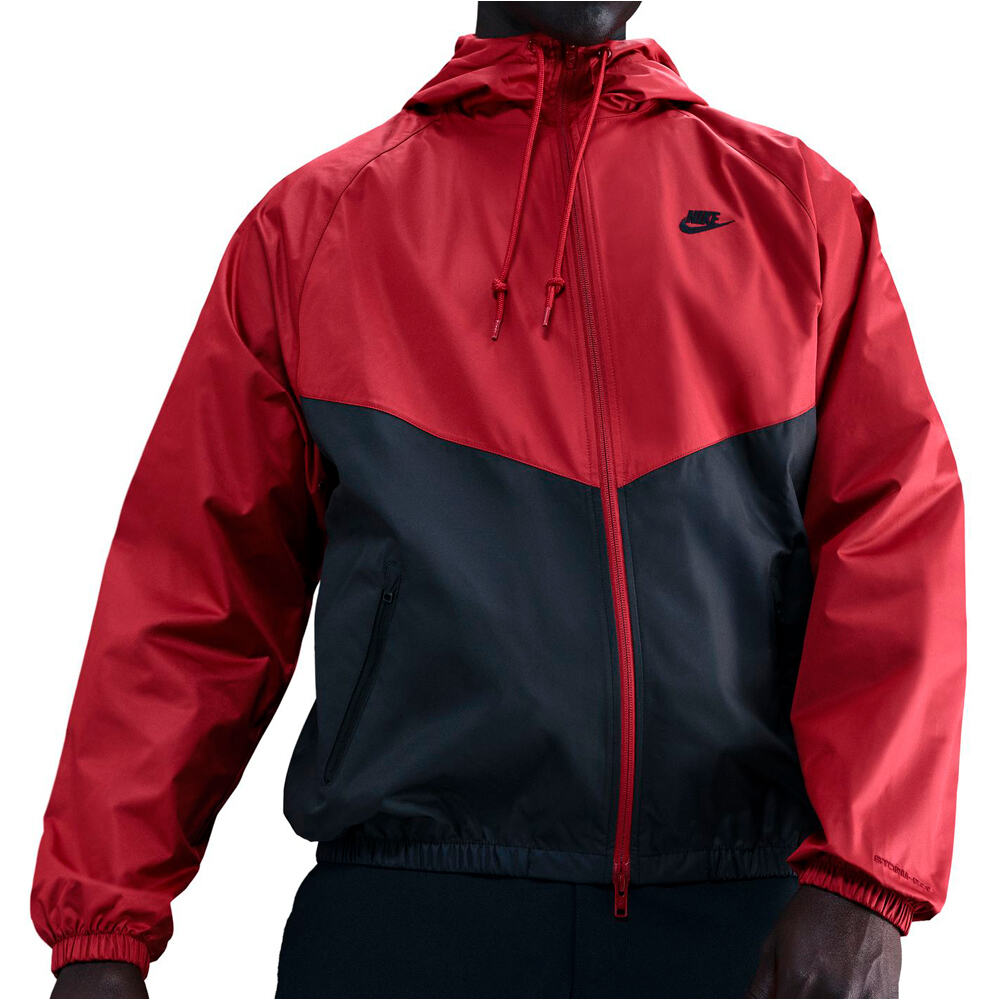 Windrunner chaquetas hombre Rojo (M)