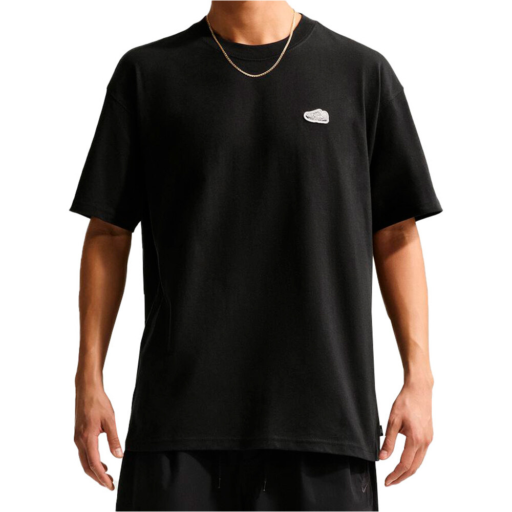 Sportswear vomero patch camiseta manga corta hombre Negro (M)
