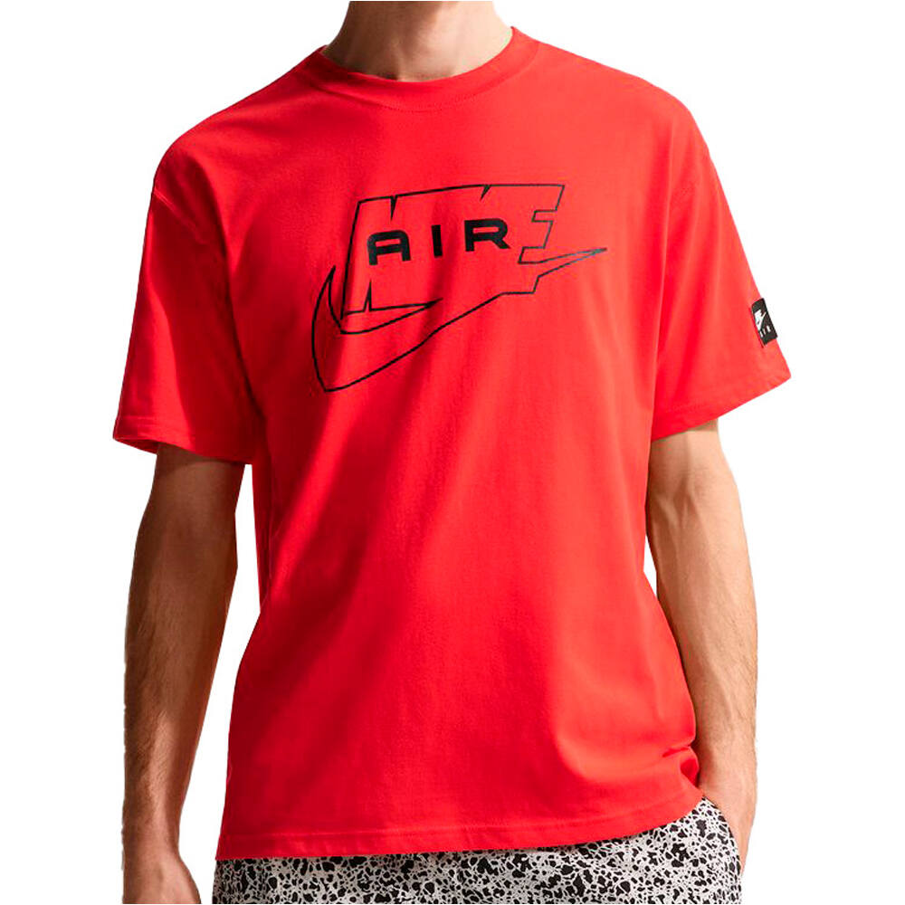 Sportswear air camiseta manga corta hombre Rojo (S)