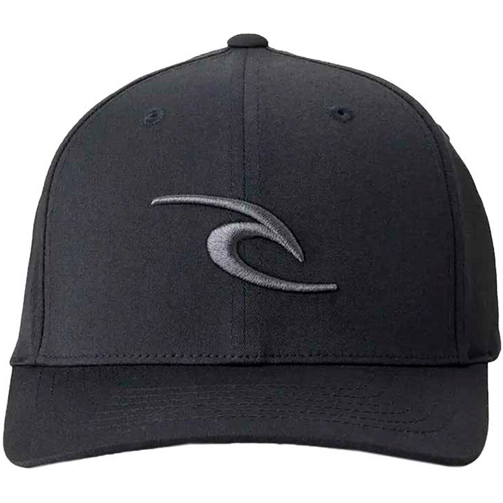 Tepan 20 flexfit visera lona Negro (UNICA)