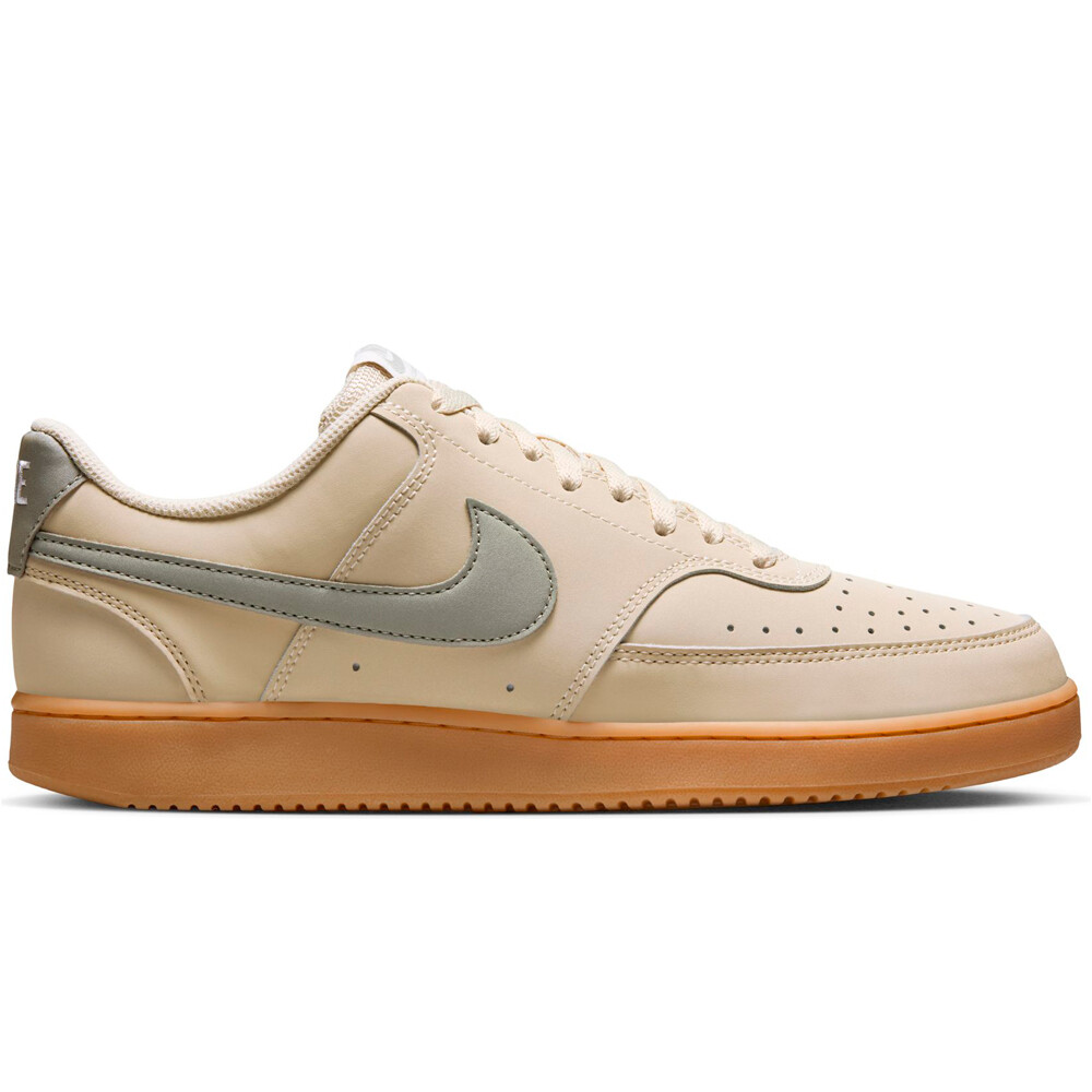 Court vision lo v2 zapatilla moda hombre Beige (42)