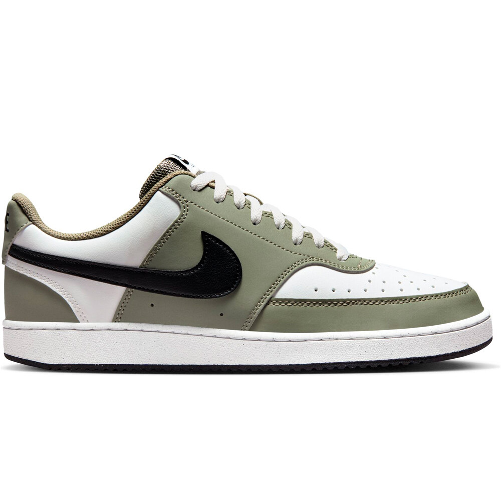 Court vision lo zapatilla moda hombre Verde (46)