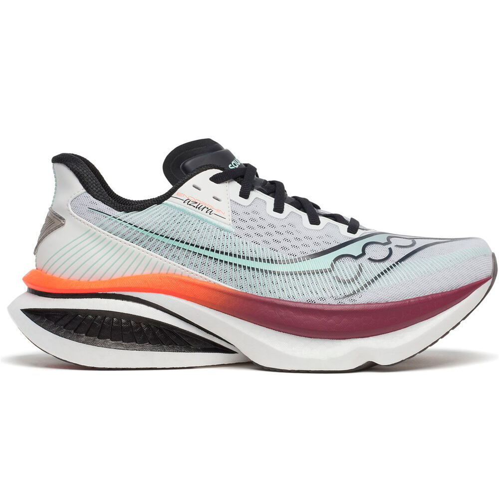 Endorphin azura zapatilla running hombre Blanco (40,5)