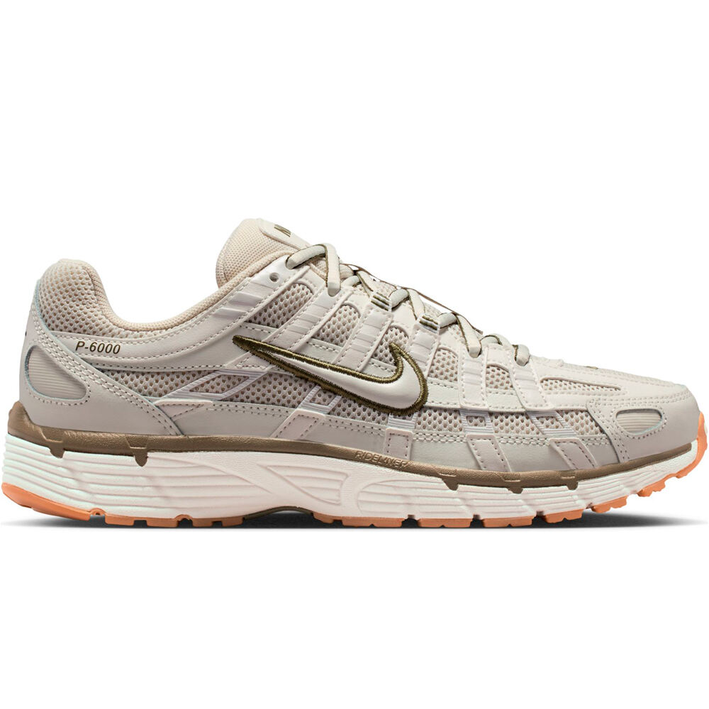 P-6000 zapatilla moda mujer Blanco (38)