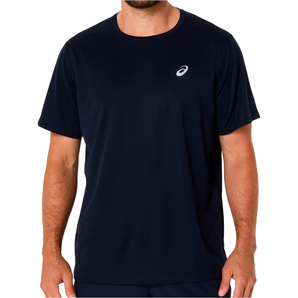 Core camiseta técnica manga corta hombre Negro (S)