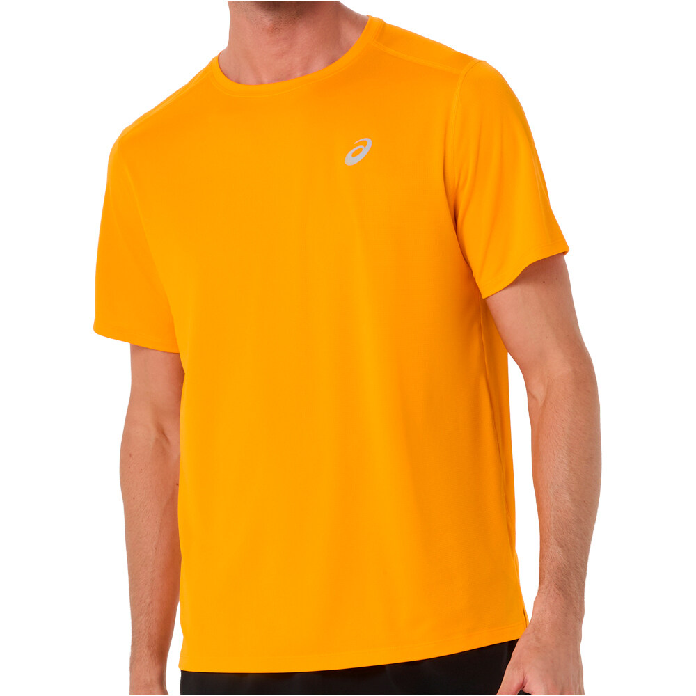 Core camiseta técnica manga corta hombre Naranja (M)