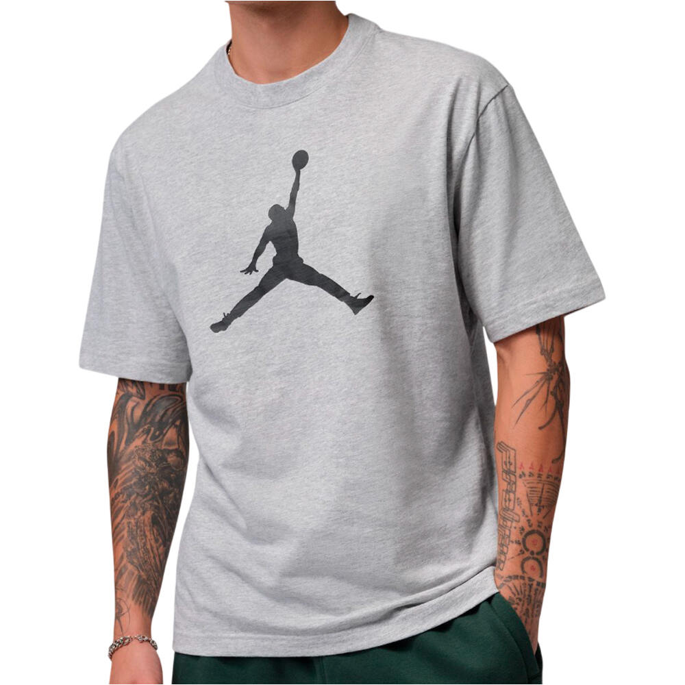 Jordan jumpman camiseta manga corta hombre Gris (S)