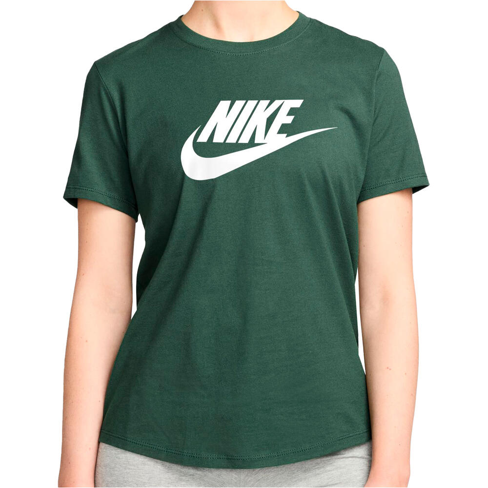 Sportswear club camiseta manga corta mujer Verde (S)