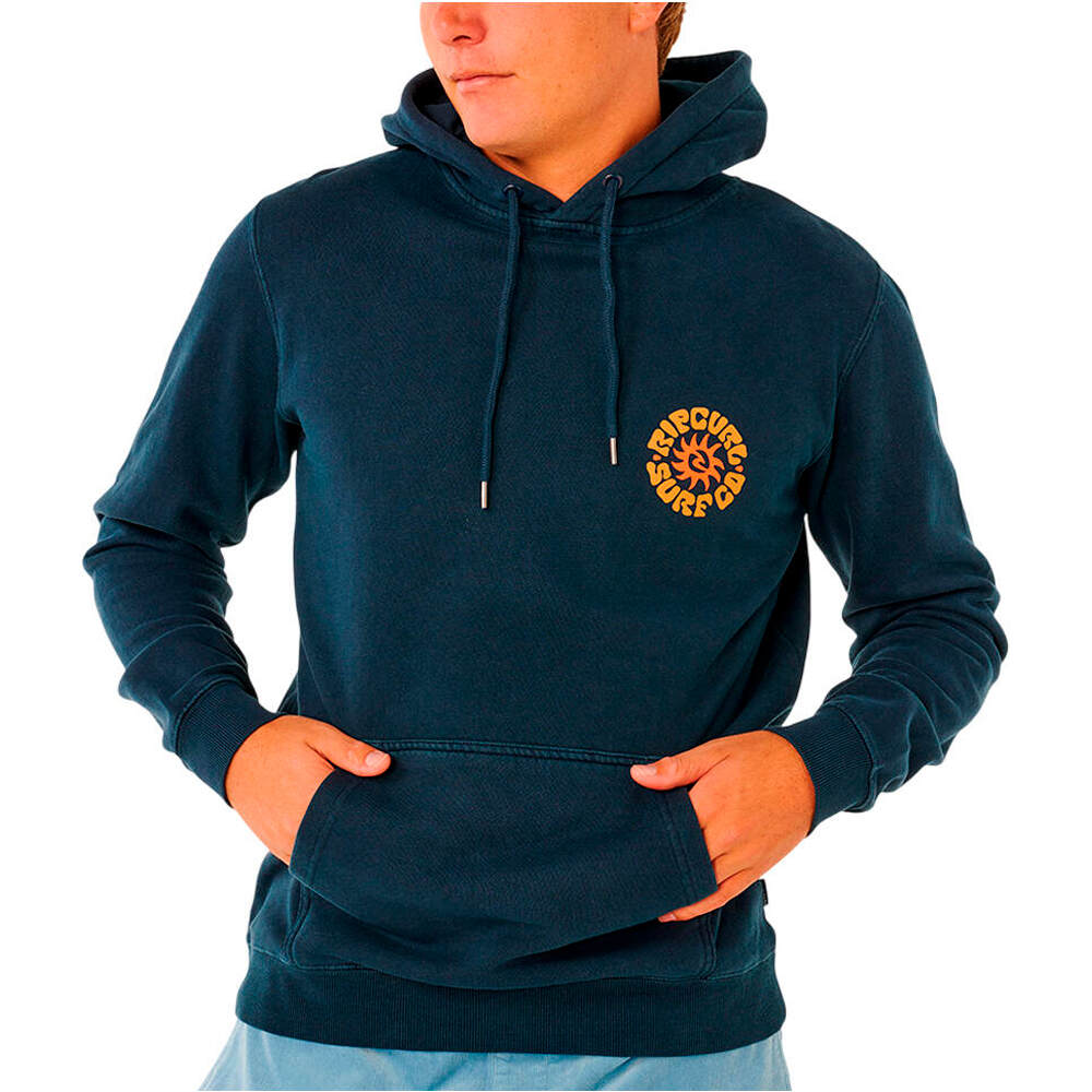 Pacific rinse sudadera hombre Marino (L)