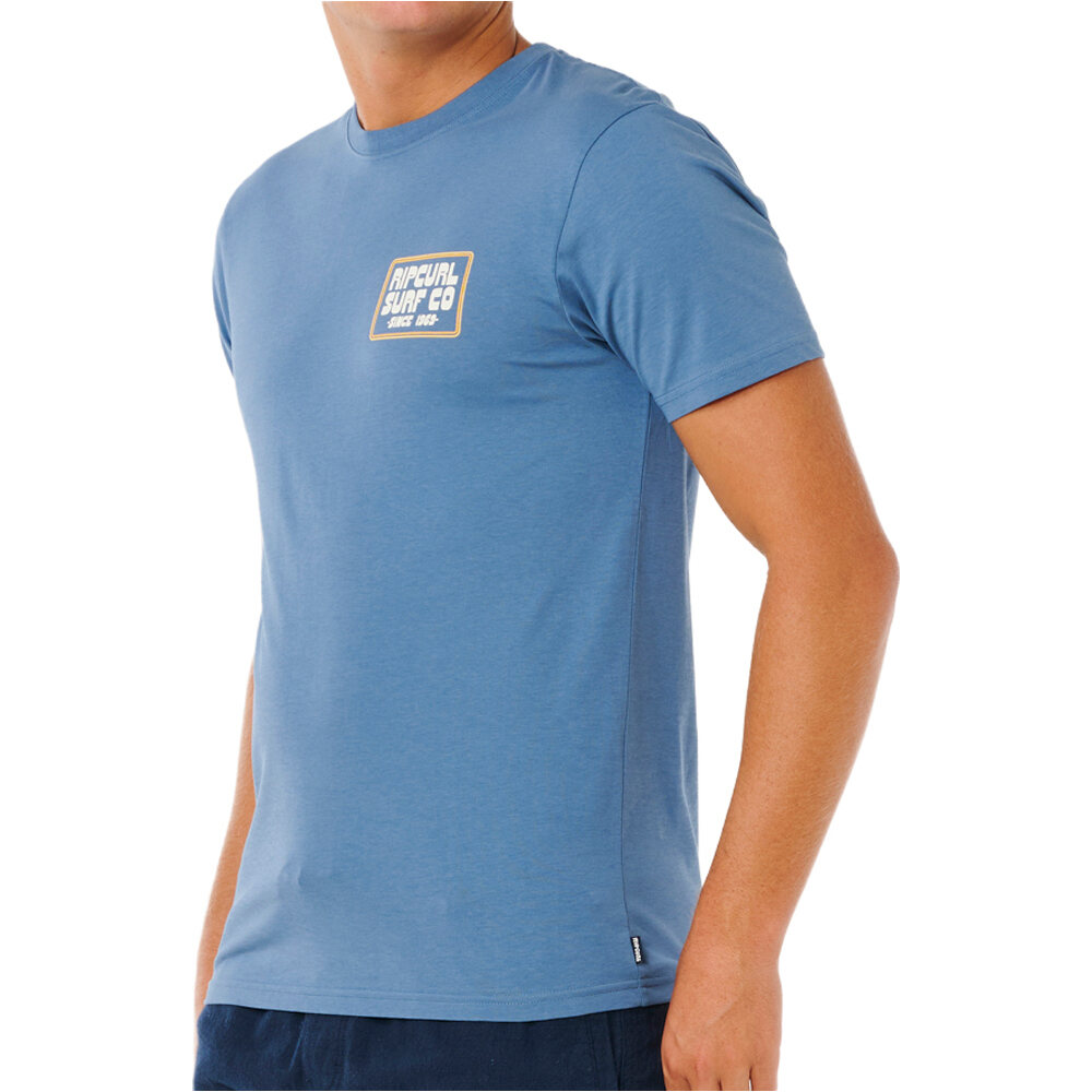 Pacific rinse sunrise camiseta manga corta hombre Azul (XS)