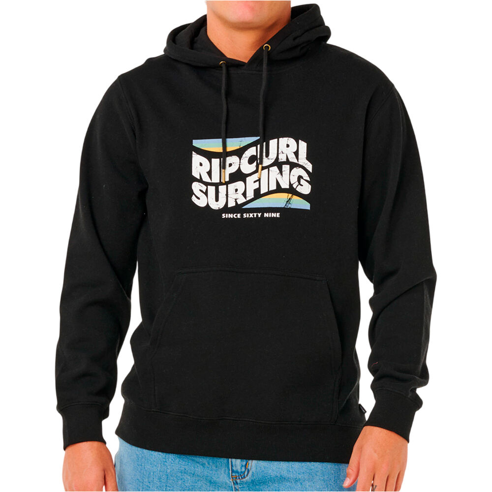 Streamline sudadera hombre Negro (M)
