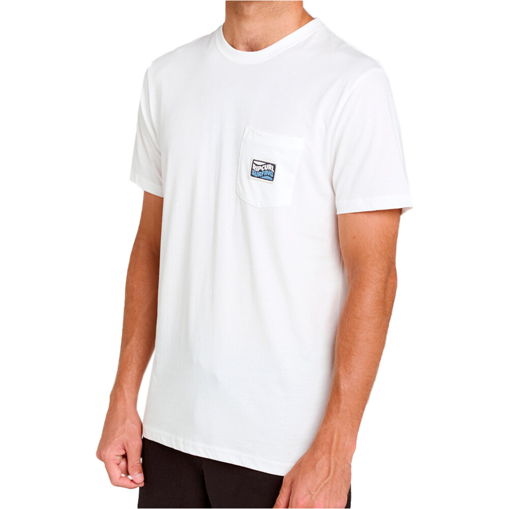 Streamline pocket badge camiseta manga corta hombre (XS)