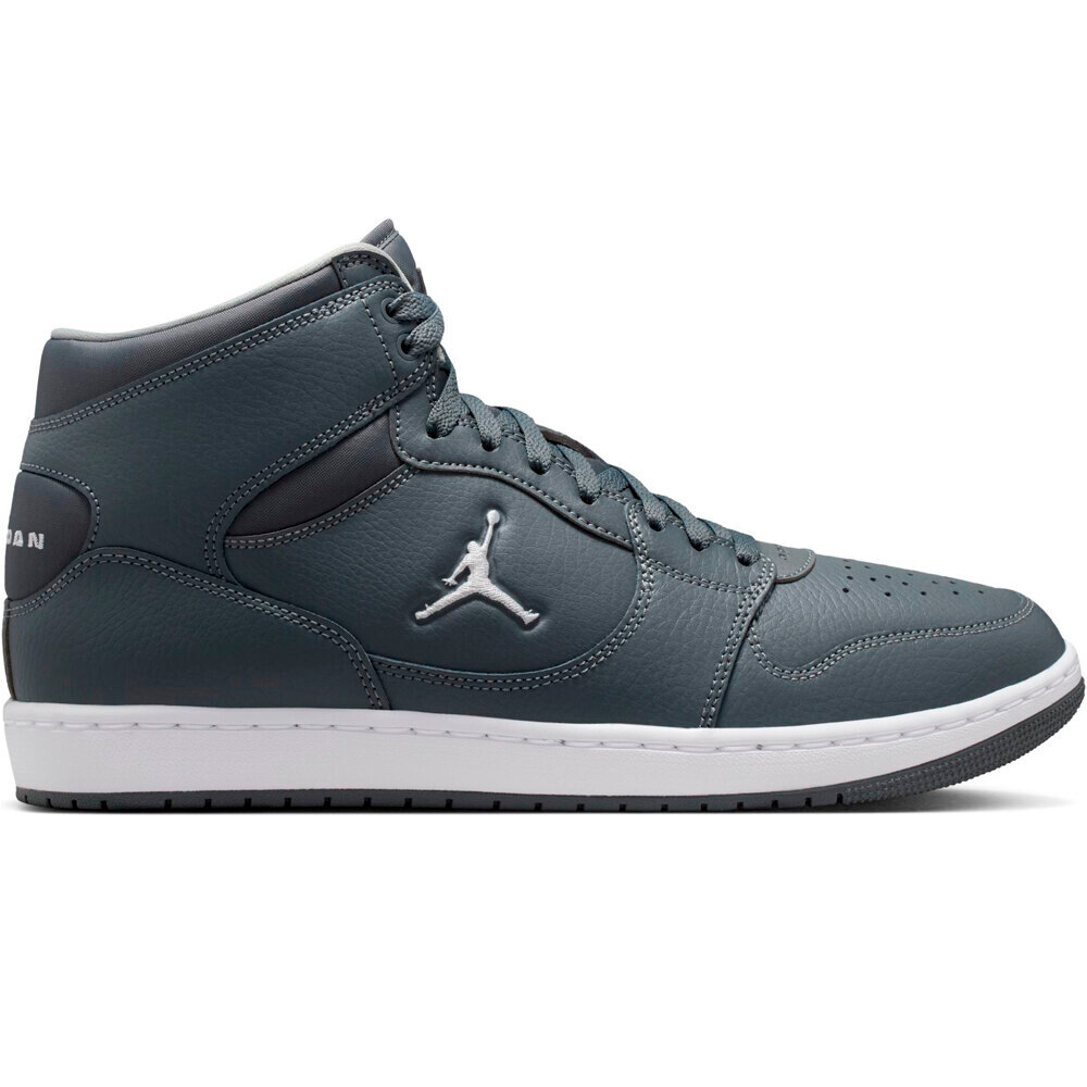 Jordan court connect mid zapatilla moda hombre Gris (44,5)