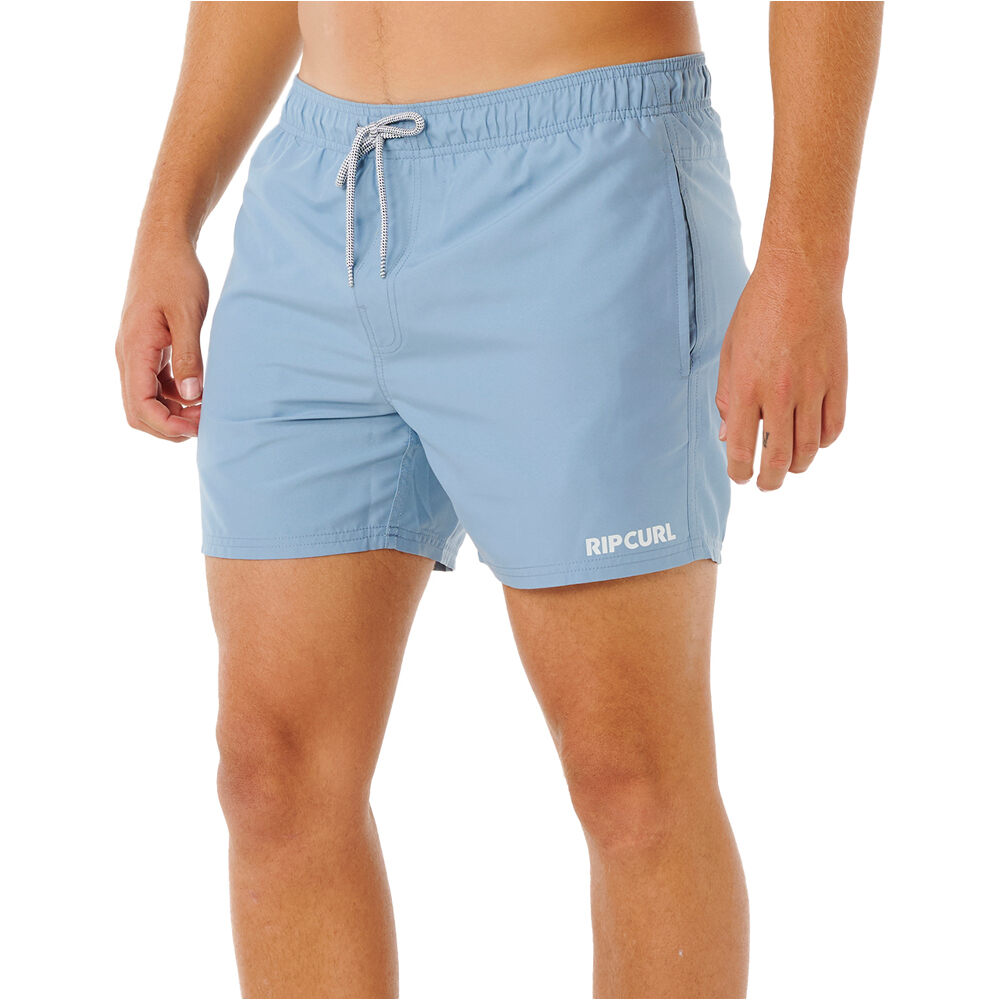 Streamline offset volley bañador playa hombre Azul (M)