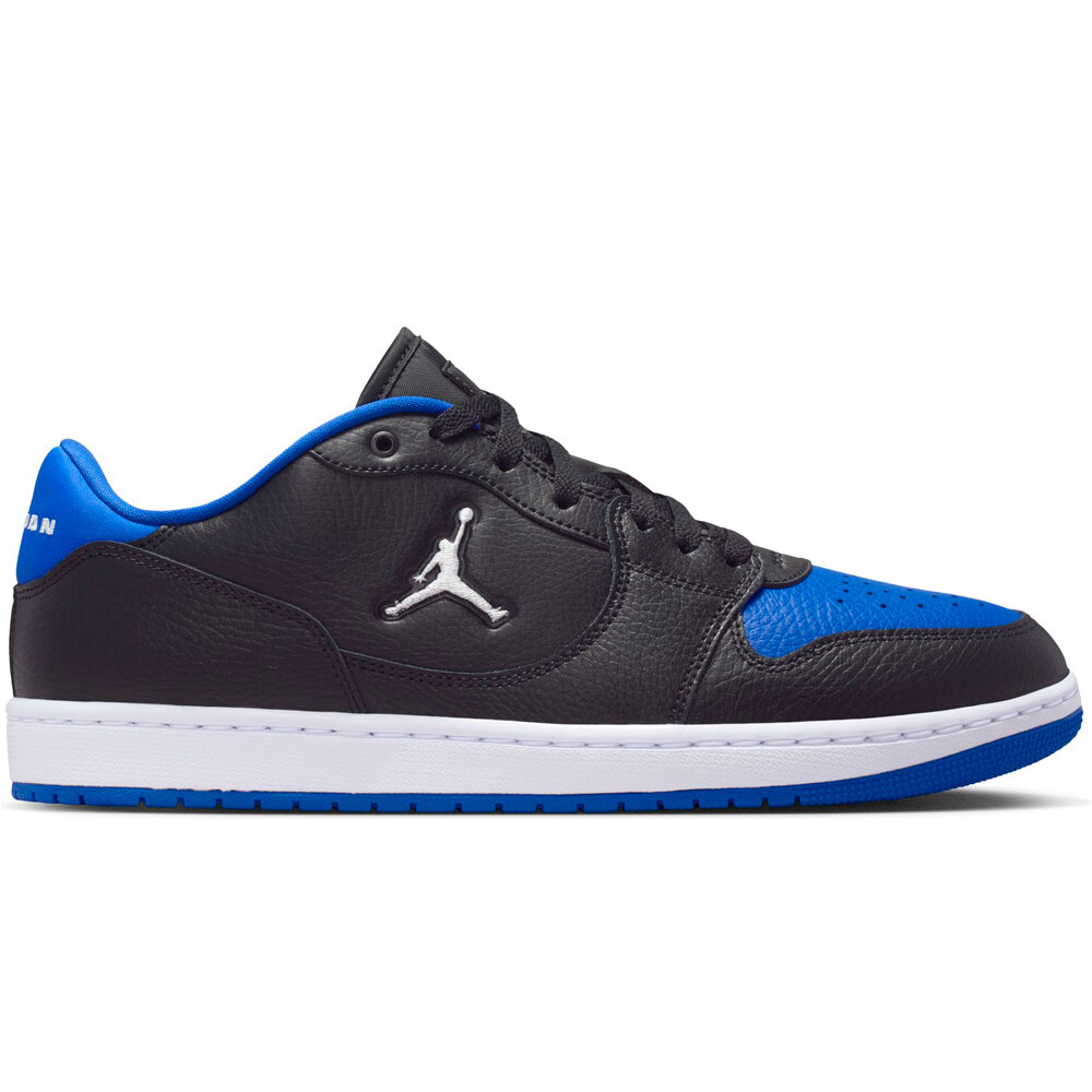 Jordan court connect low zapatilla moda hombre Negro (44)