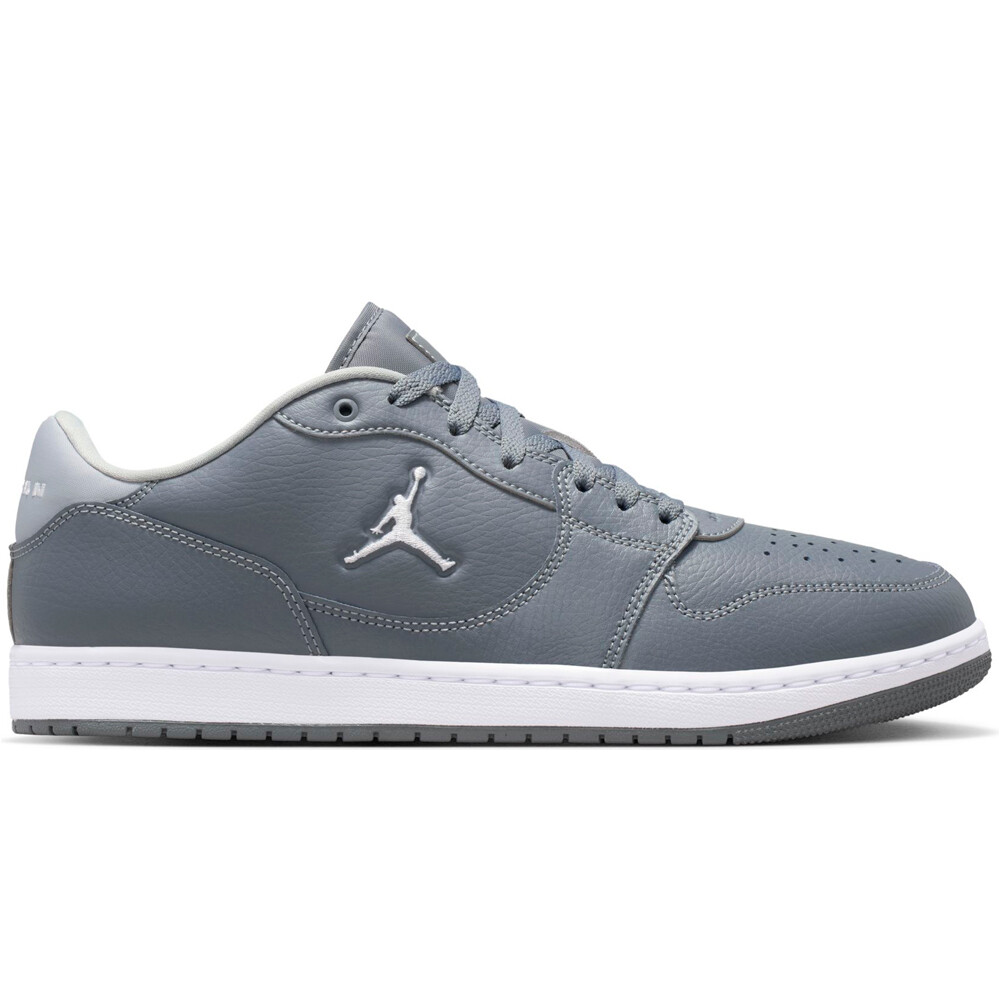 Jordan court connect low zapatilla moda hombre Gris (46)