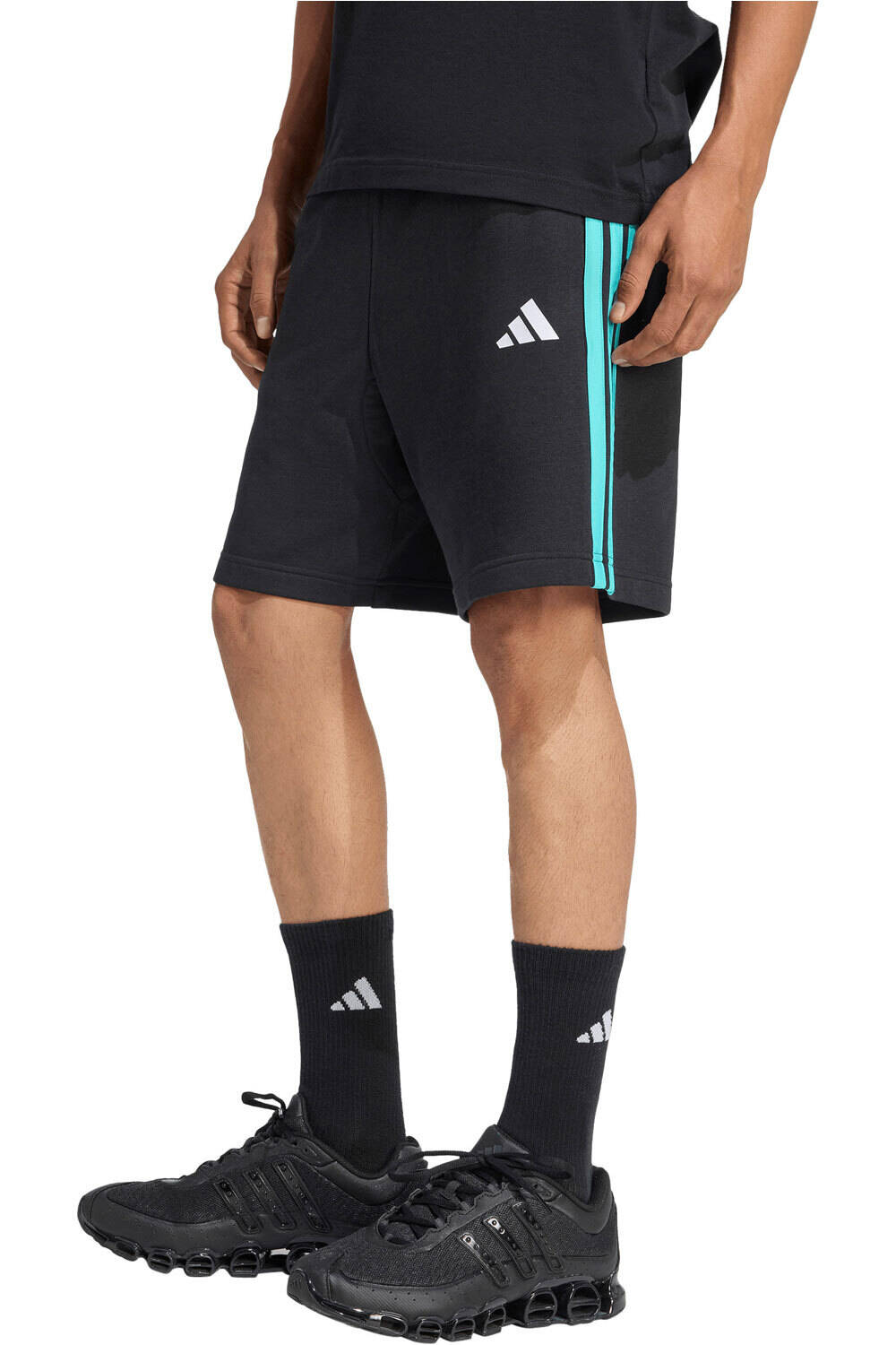 Motor mercedes-amg petronas formula 1 team dna bermudas hombre Negro (L)