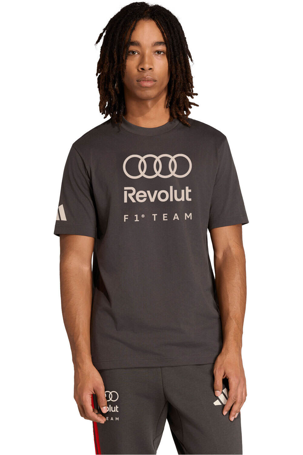Motor audi formula one team dna camiseta manga corta hombre Negro (L)