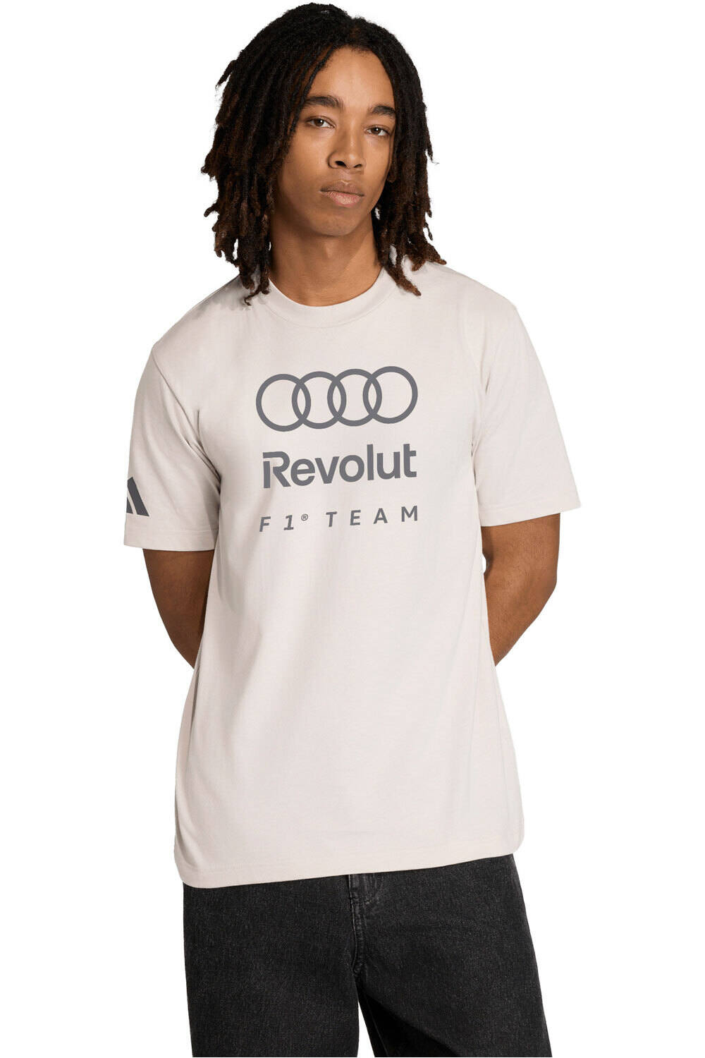 Motor audi formula one team dna camiseta manga corta hombre Gris (XL)