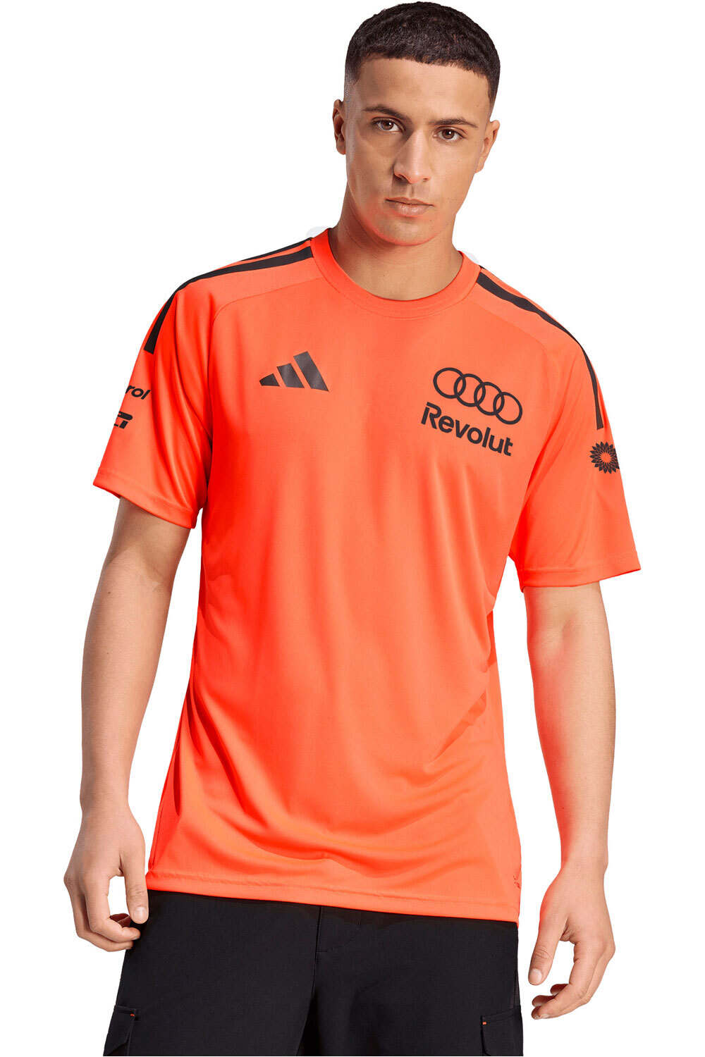 Motor audi f1 team camiseta manga corta hombre Rojo