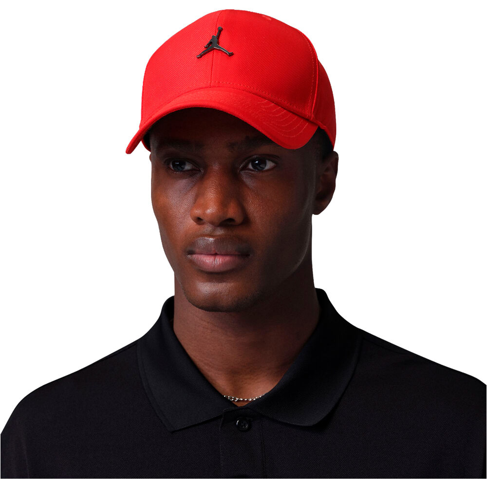 Jordan rise visera lona Rojo (M/L)